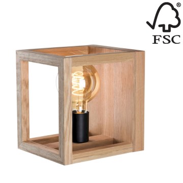 Wandlamp KAGO 1xE27/60W/230V - FSC-gecertificeerd