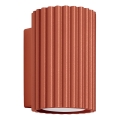 Wandlamp KARBON 1xGU10/10W/230V rood