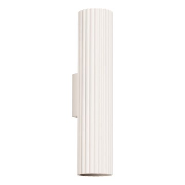 Wandlamp KARBON 2xGU10/10W/230V crème