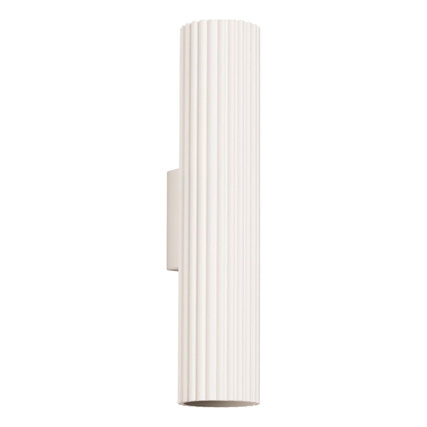 Wandlamp KARBON 2xGU10/10W/230V crème