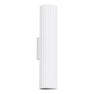 Wandlamp KARBON 2xGU10/10W/230V wit