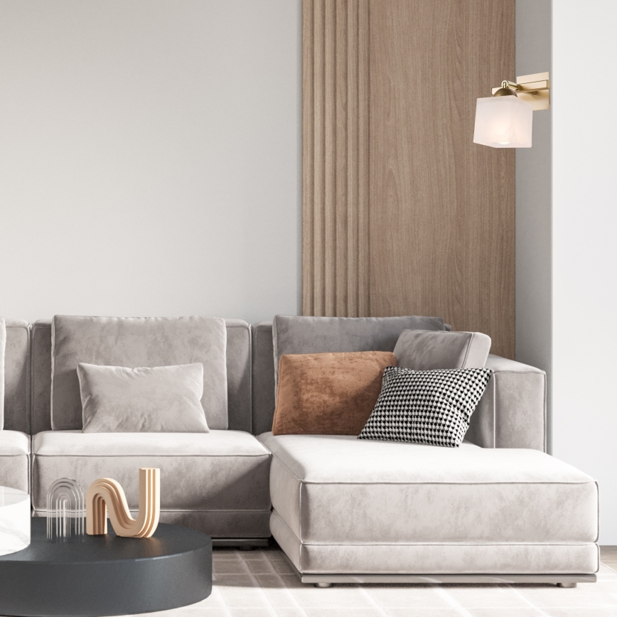 Wandlamp KLARA 1xE14/40W/230V goud