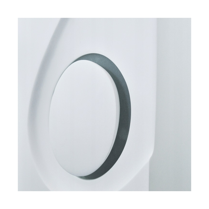 Wandlamp KOMETA 1xE14/12W/230V gips/wit