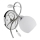 Wandlamp LIVIA 1xE14/10W/230V glanzend chroom