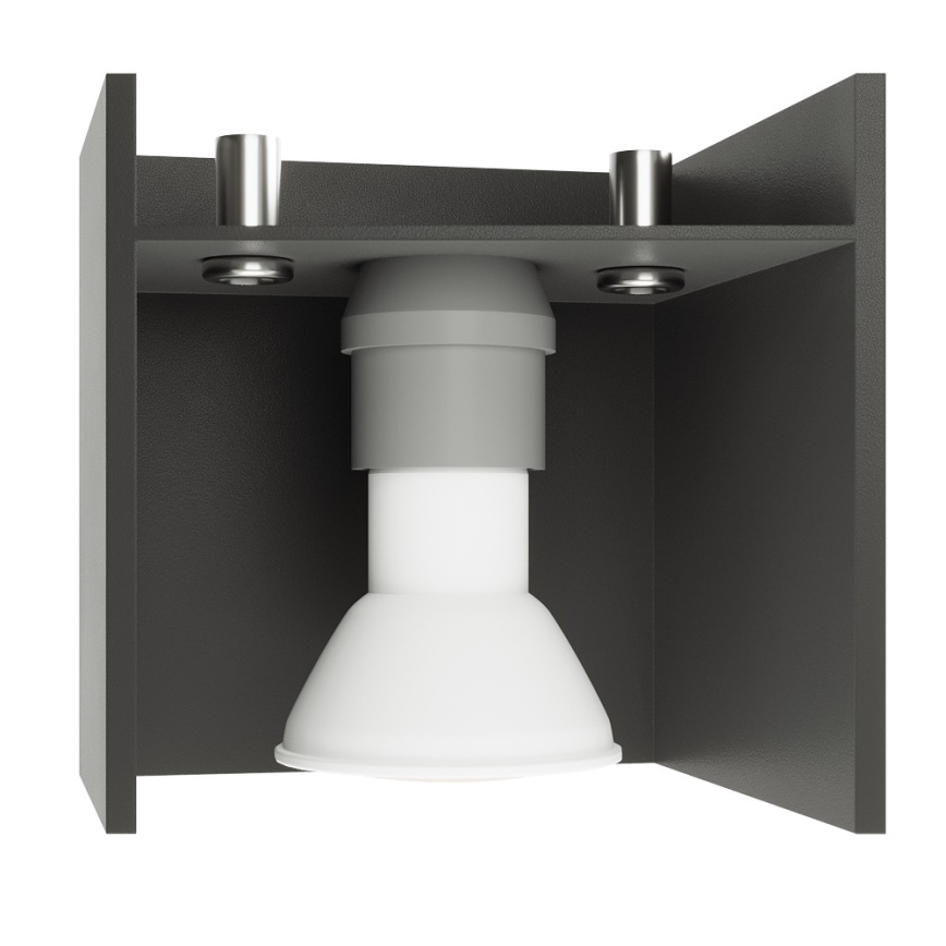 Wandlamp LOBO 1xG9/40W/230V grijs