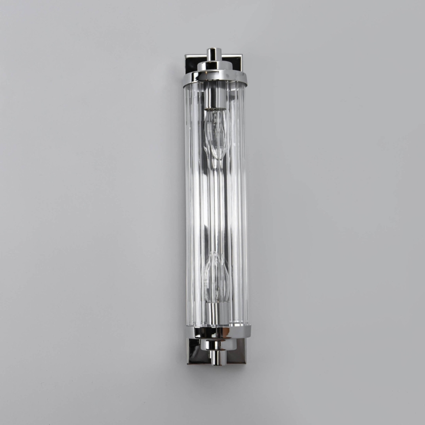 Wandlamp LORENZO 2xE14/40W/230V glanzend chroom