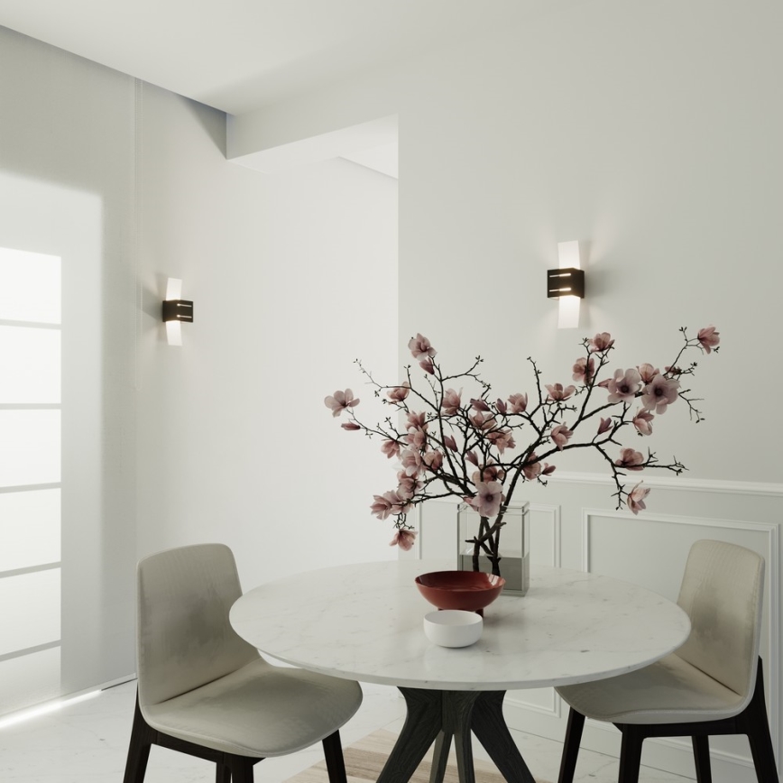 Wandlamp LORETO 1xG9/40W/230V zwart