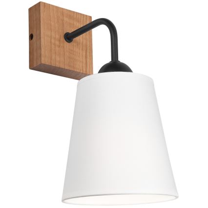 Wandlamp LULA 1xE27/60W/230V eiken