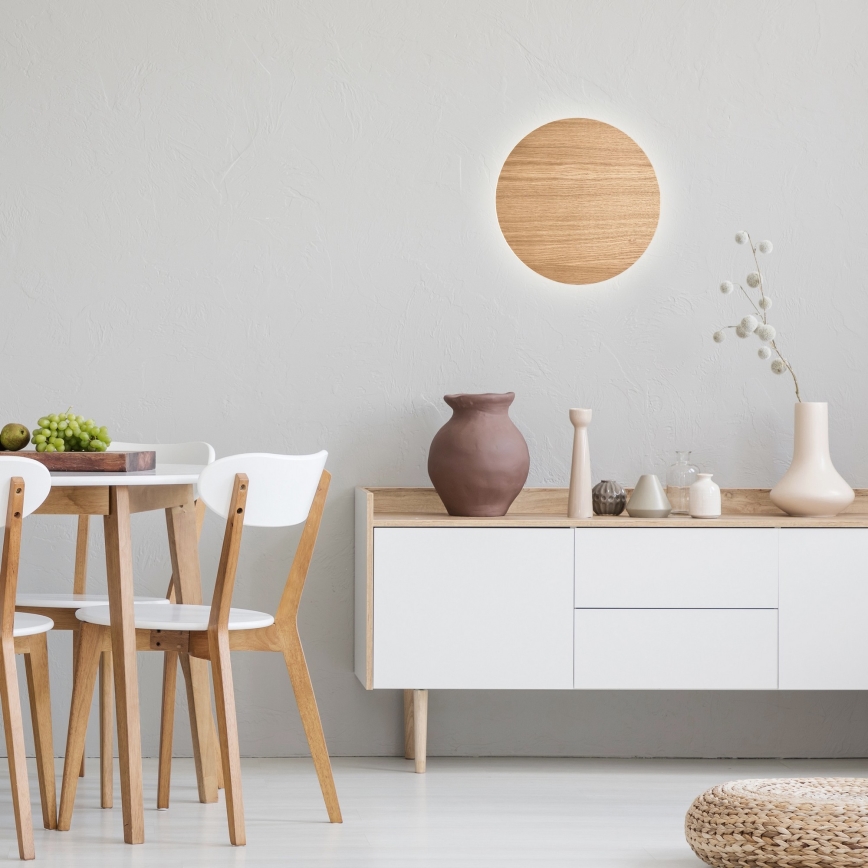 Wandlamp LUNA 3xG9/8W/230V diameter 30 cm beige