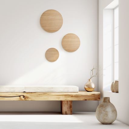Wandlamp LUNA 4xG9/8W/230V diameter 40 cm bruin