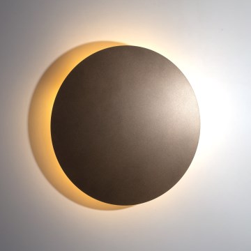 Wandlamp LUNA 4xG9/8W/230V diameter 40 cm bruin