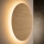 Wandlamp LUNA 4xG9/8W/230V Ø 40 cm eiken