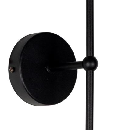 Wandlamp MADELA 1xE14/40W/230V wit/zwart