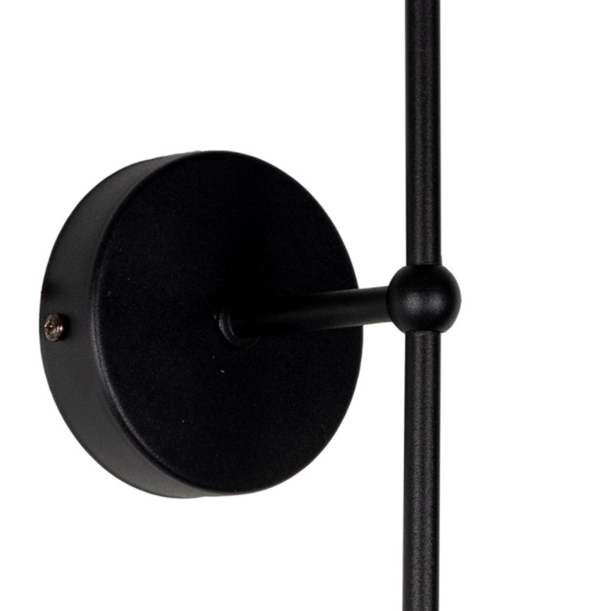 Wandlamp MADELA 1xE14/40W/230V wit/zwart