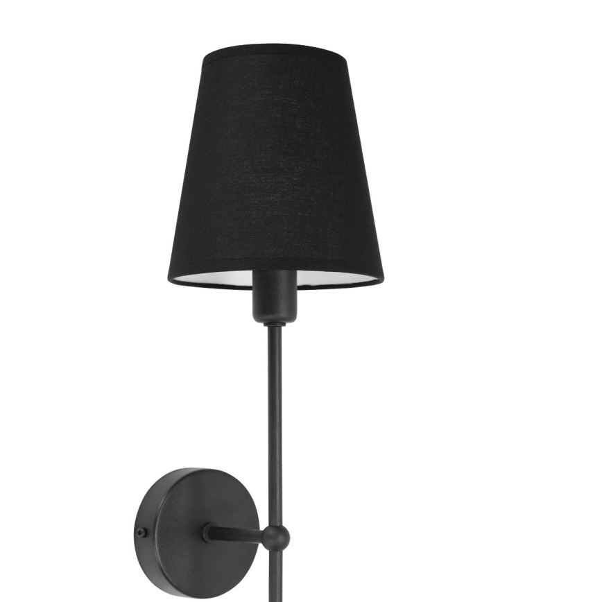 Wandlamp MADELA 1xE14/40W/230V zwart