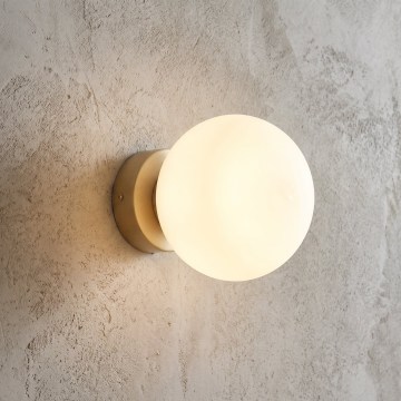 Wandlamp MAGNUS 1xE14/10W/230V beige/wit