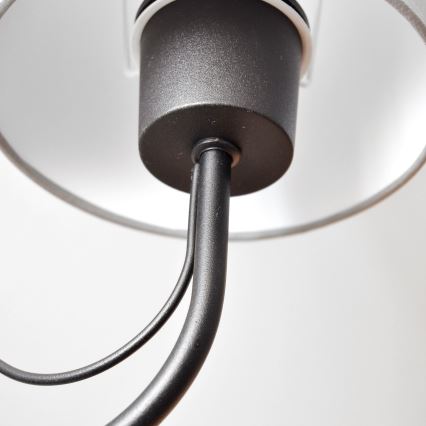 Wandlamp MALBO 1xE27/15W/230V grijs/zwart