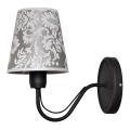 Wandlamp MALBO II 1xE27/15W/230V zwart