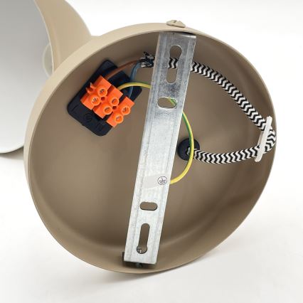 Wandlamp MARCELLO 1xE27/15W/230V beige