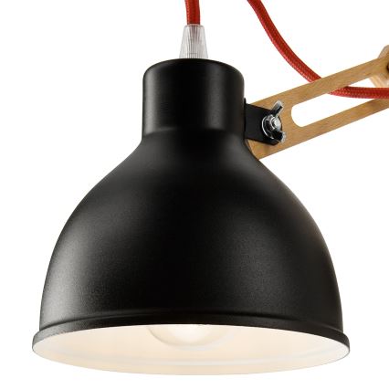 Wandlamp MARCELLO 1xE27/60W/230V beuken - FSC gecertificeerd