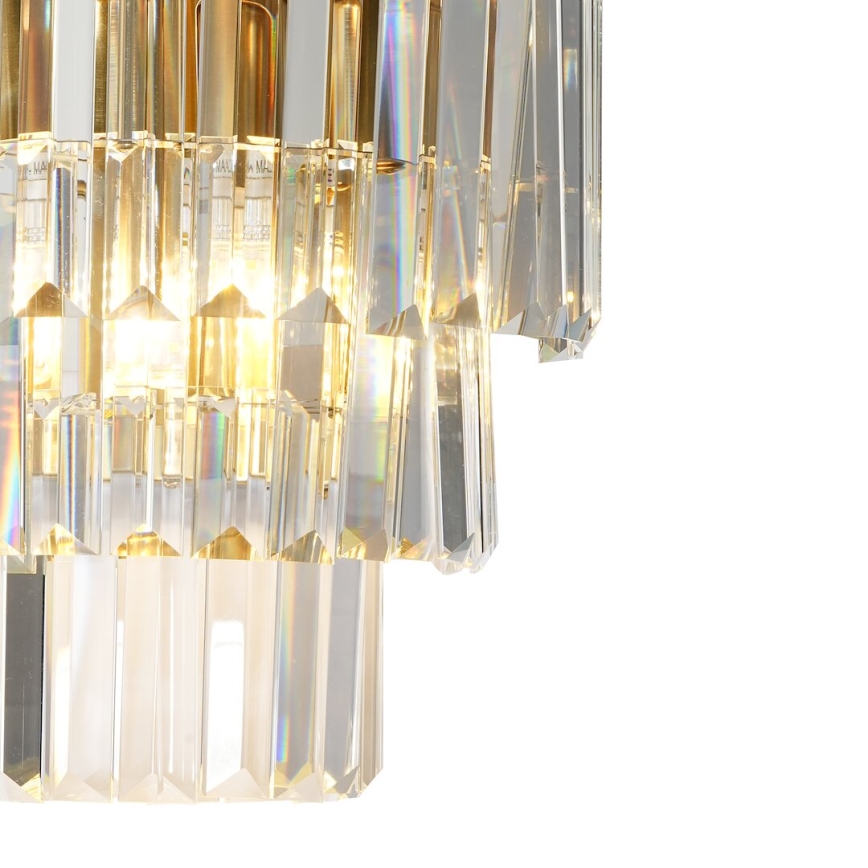 Wandlamp MILANO 2xE14/40W/230V goud