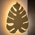 Wandlamp MONSTERA 3x G9/8W/230V, goudkleurig