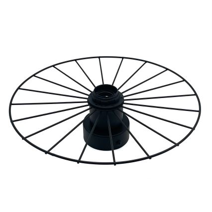 Wandlamp MONTANA 1xE27/15W/230V diameter 30 cm zwart