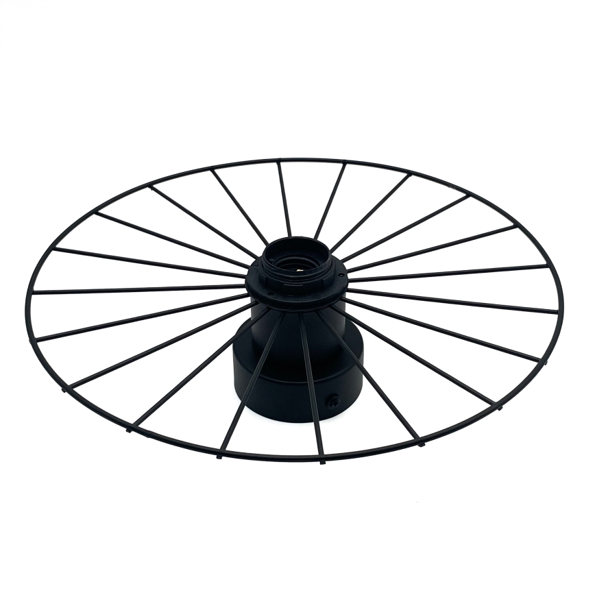 Wandlamp MONTANA 1xE27/15W/230V diameter 30 cm zwart