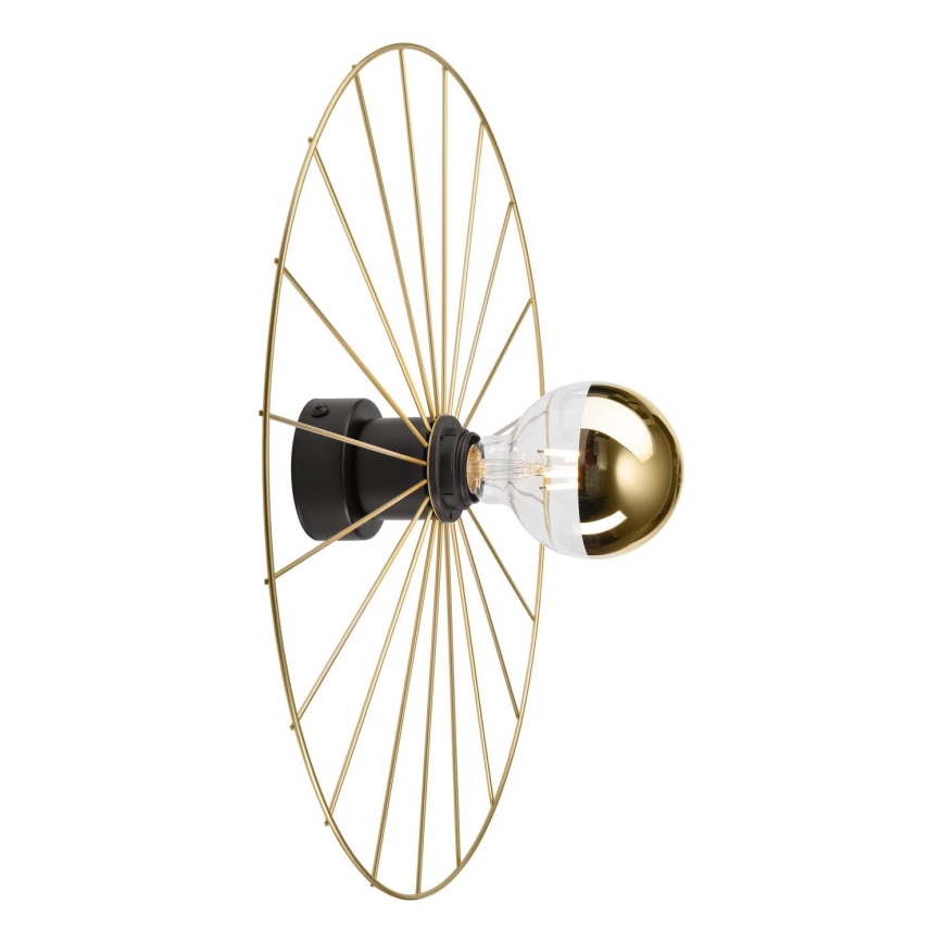 Wandlamp MONTANA 1xE27/15W/230V diameter 45 cm goud