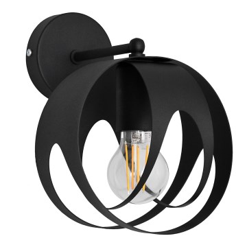 Wandlamp MOONLIGHT 1xE27/15W/230V zwart