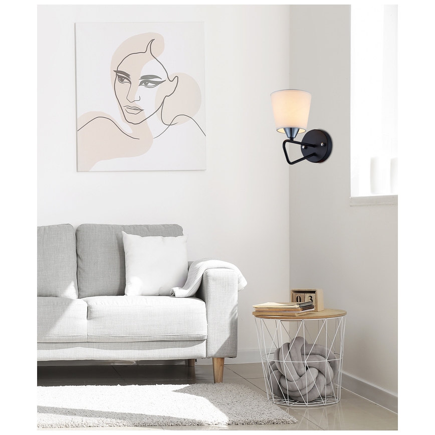 Wandlamp MORLEY 1xE14/60W/230V