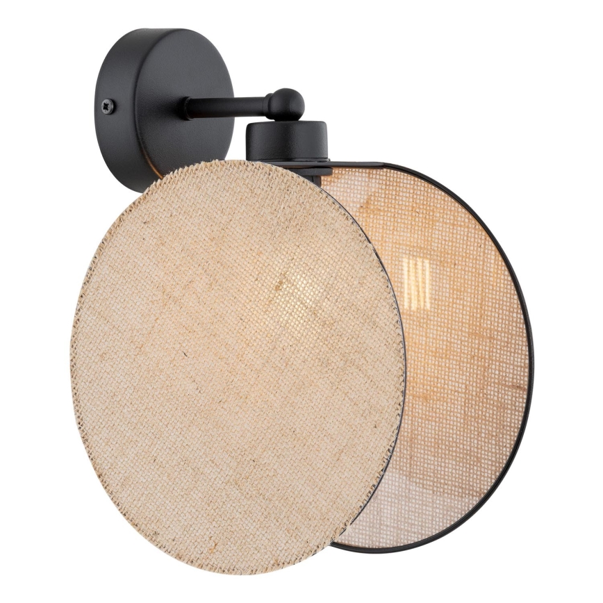 Wandlamp MOTIF 1xE14/10W/230V beige