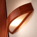 Wandlamp NATURAL 1xE27/60W/230V dennen/bruin