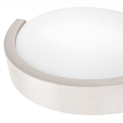 Wandlamp NATURAL SLIM 1xE27/60W/230V grenen/wit