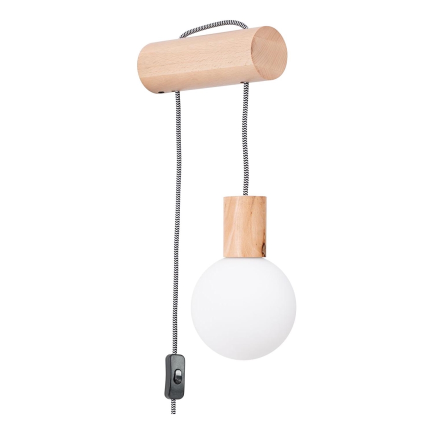 Wandlamp NIBMI 1xG9/8W/230V beuken