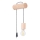 Wandlamp NIMBI 1xE27/15W/230V beuken