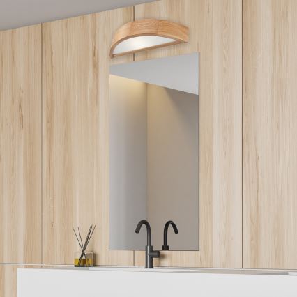 Wandlamp OAK 1xE27/60W/230V eiken