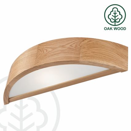 Wandlamp OAK 1xE27/60W/230V eiken