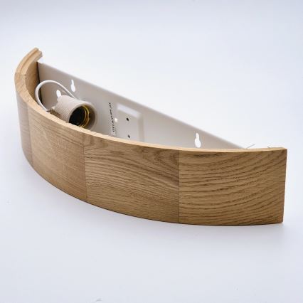 Wandlamp OAK 1xE27/60W/230V eiken