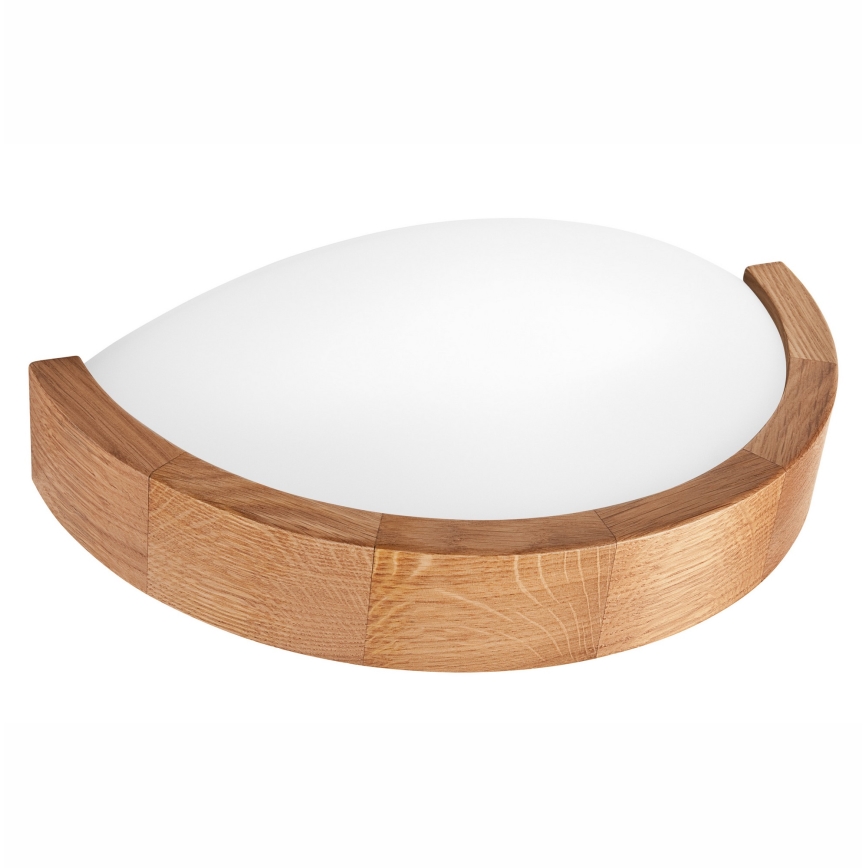 Wandlamp OAK SLIM 1xE27/60W/230V eiken