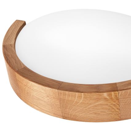 Wandlamp OAK SLIM 1xE27/60W/230V eiken