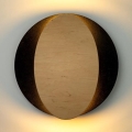 Wandlamp OVO 2xG9/12W/230V zwart/bruin