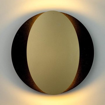 Wandlamp OVO 2xG9/12W/230V zwart/goud