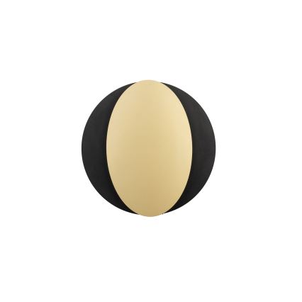 Wandlamp OVO 2xG9/12W/230V zwart/goud