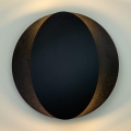 Wandlamp OVO 2xG9/12W/230V zwart