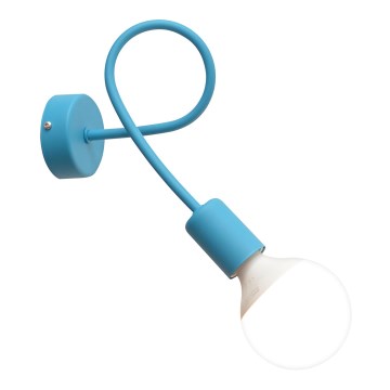 Wandlamp OXFORD 1xE27/15W/230V blauw