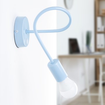 Wandlamp OXFORD 1xE27/15W/230V blauw