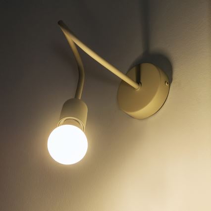 Wandlamp OXFORD 1xE27/15W/230V crème