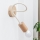 Wandlamp OXFORD 1xE27/15W/230V dennenhout/crème