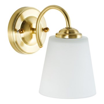 Wandlamp PAFOS 1xE27/15W/230V goudkleurig